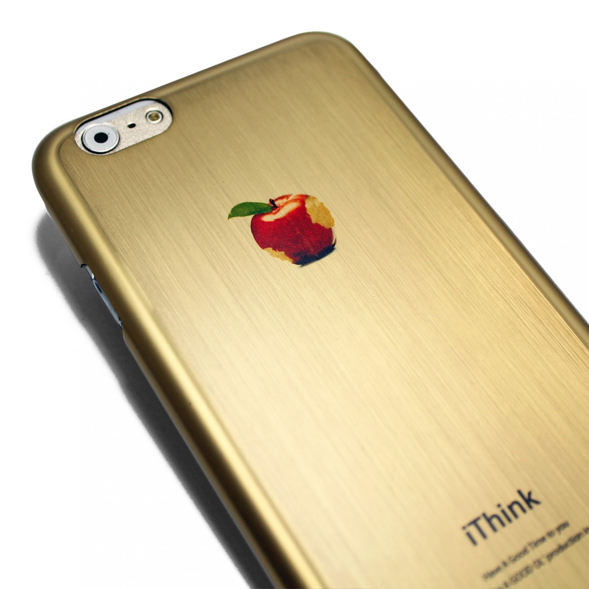 Iphone6 Iphone6sケース 4 7寸 合金チタンケースiphoneカバー マットゴールド リンゴ Iichi ハンドメイド クラフト作品 手仕事品の通販