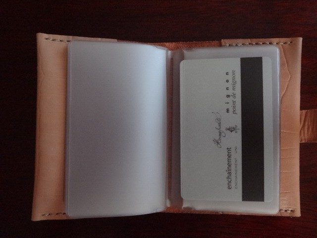 リフィル付きカードケース Iichi ハンドメイド クラフト作品 手仕事品の通販