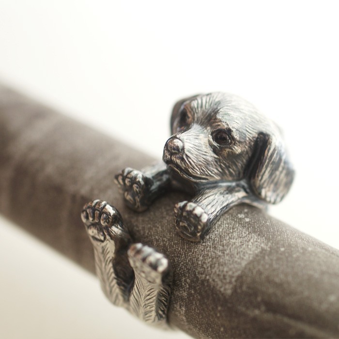 犬リング ミニチュアダックスフント | iichi ハンドメイド・クラフト