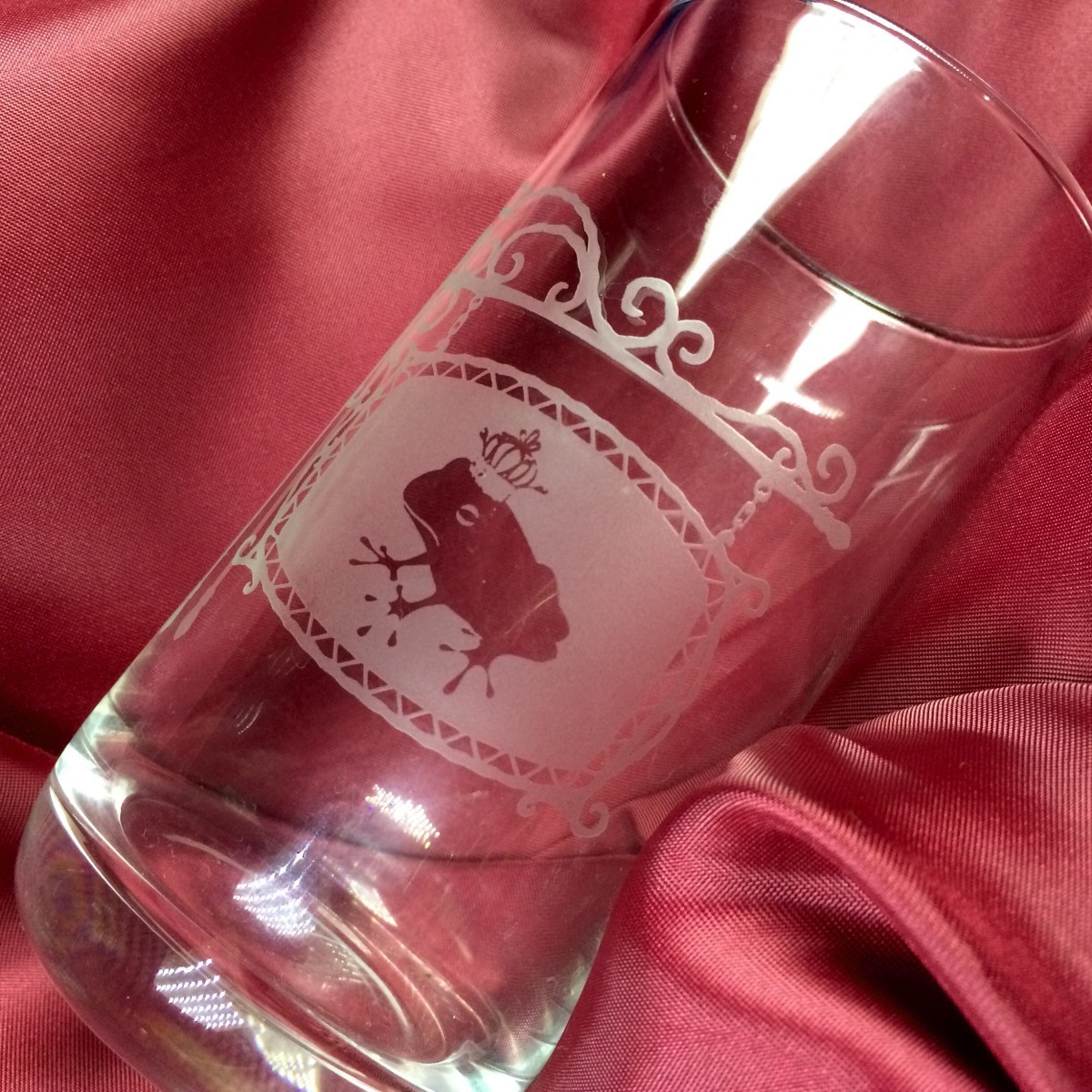 オーダーメイド オリジナルデザイン グラス 記念品 プレゼントに Iichi ハンドメイド クラフト作品 手仕事品の通販