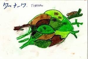 カンボジア地雷原の子供たちが描くポストカード 原画 Iichi ハンドメイド クラフト作品 手仕事品の通販