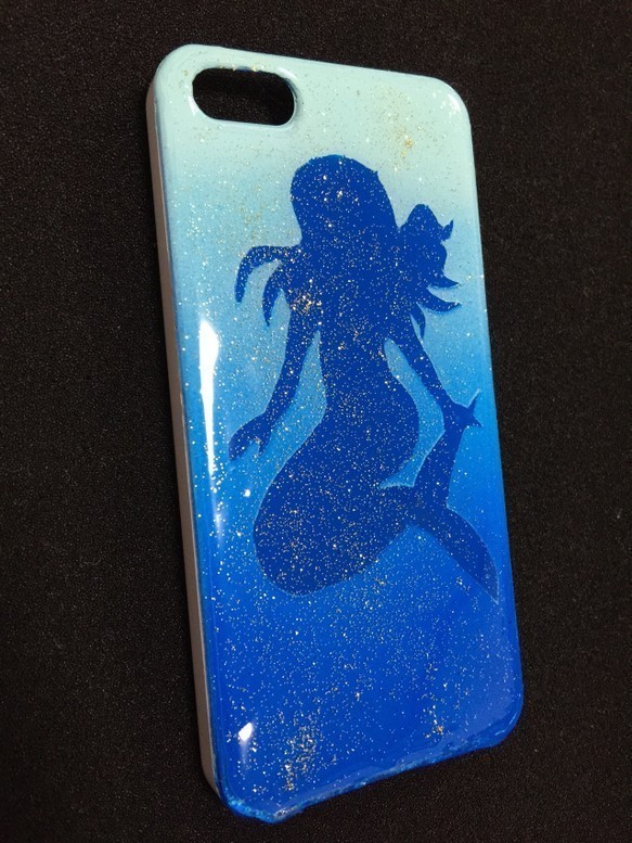 人魚姫のたからもの Iphone5 5s用 ケース Iichi ハンドメイド クラフト作品 手仕事品の通販