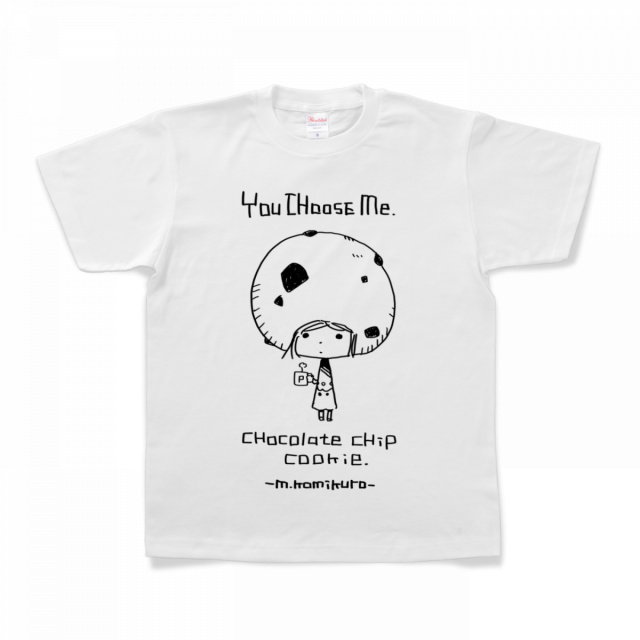 キャラクターtシャツ Chocolatechipcookie Iichi ハンドメイド クラフト作品 手仕事品の通販