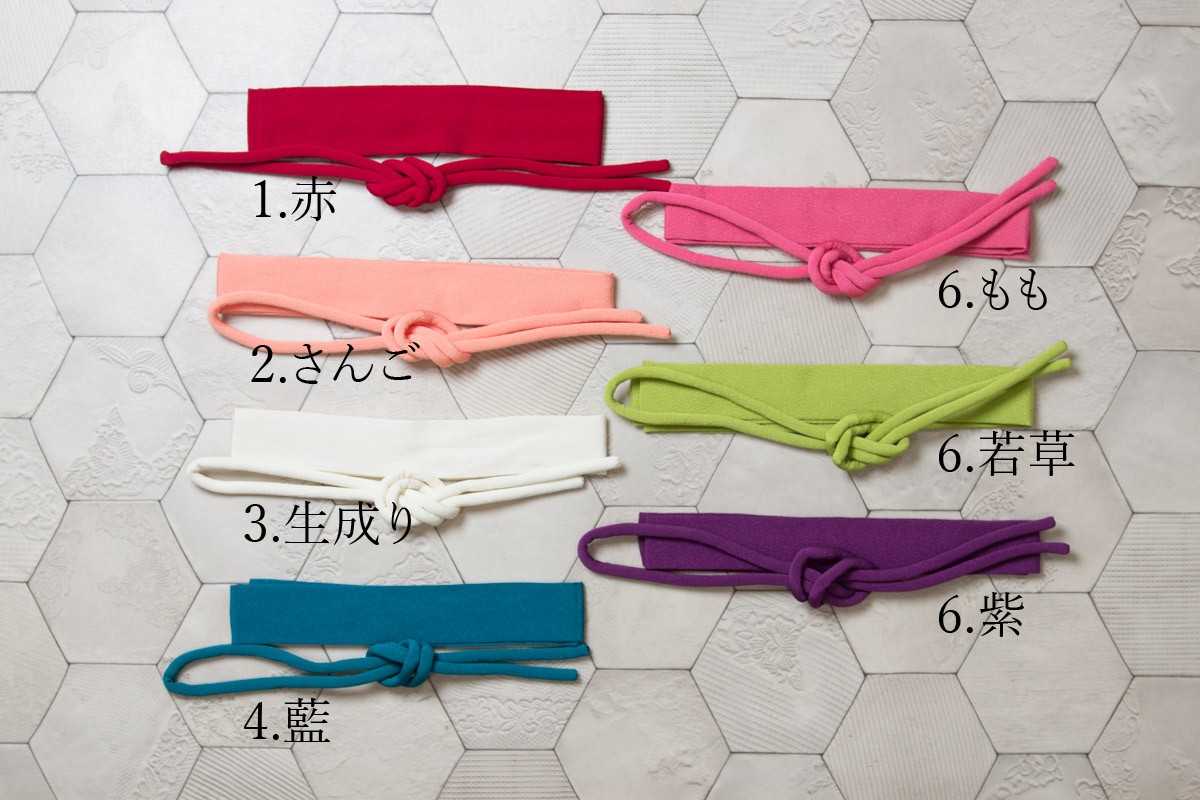 七五三 作り帯 ハンドメイド④