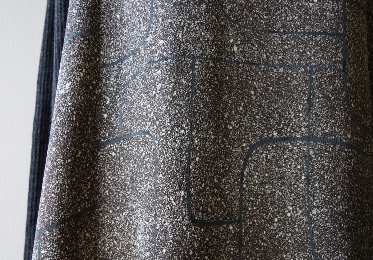 一期一会の着物リメイク ａラインのワンピース 粉雪 Iichi ハンドメイド クラフト作品 手仕事品の通販