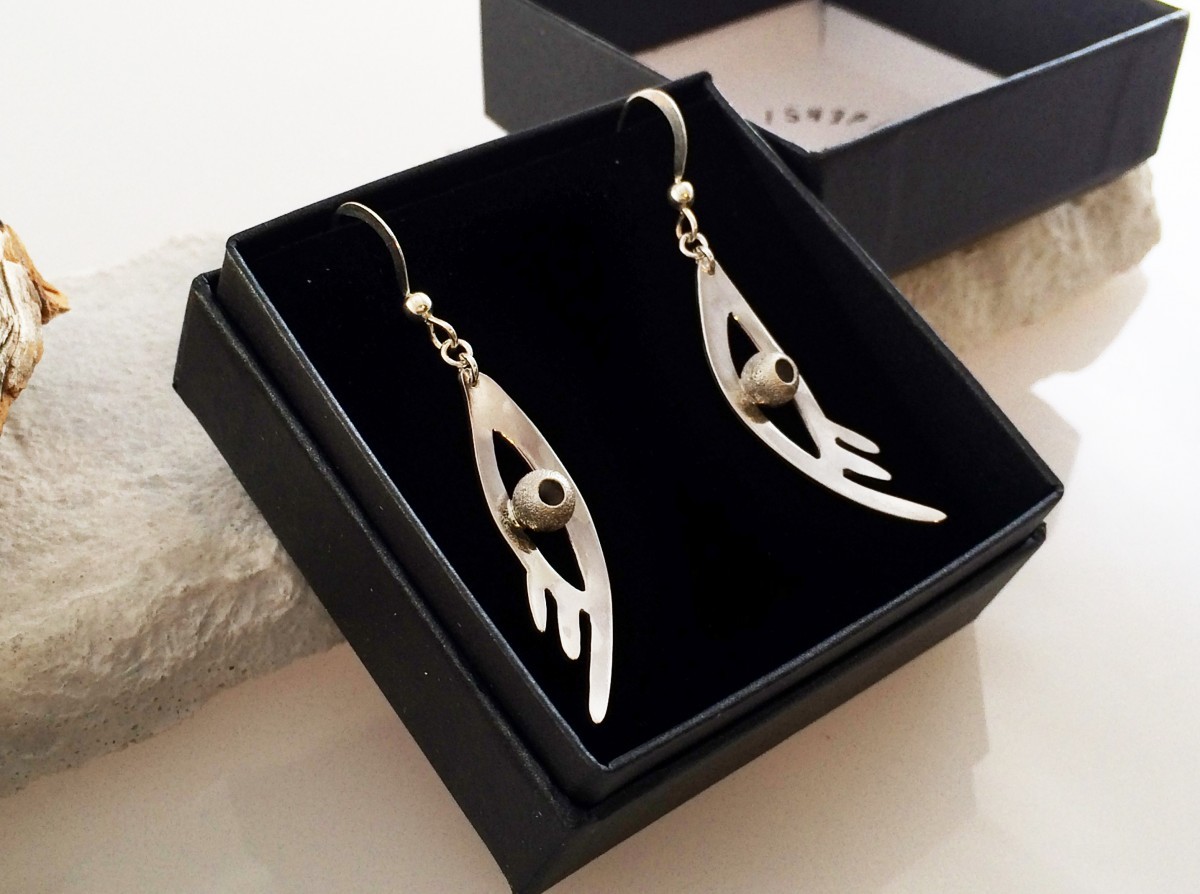 Evil Eye 邪眼除け ｓｖピアス イヤリング Iichi ハンドメイド クラフト作品 手仕事品の通販