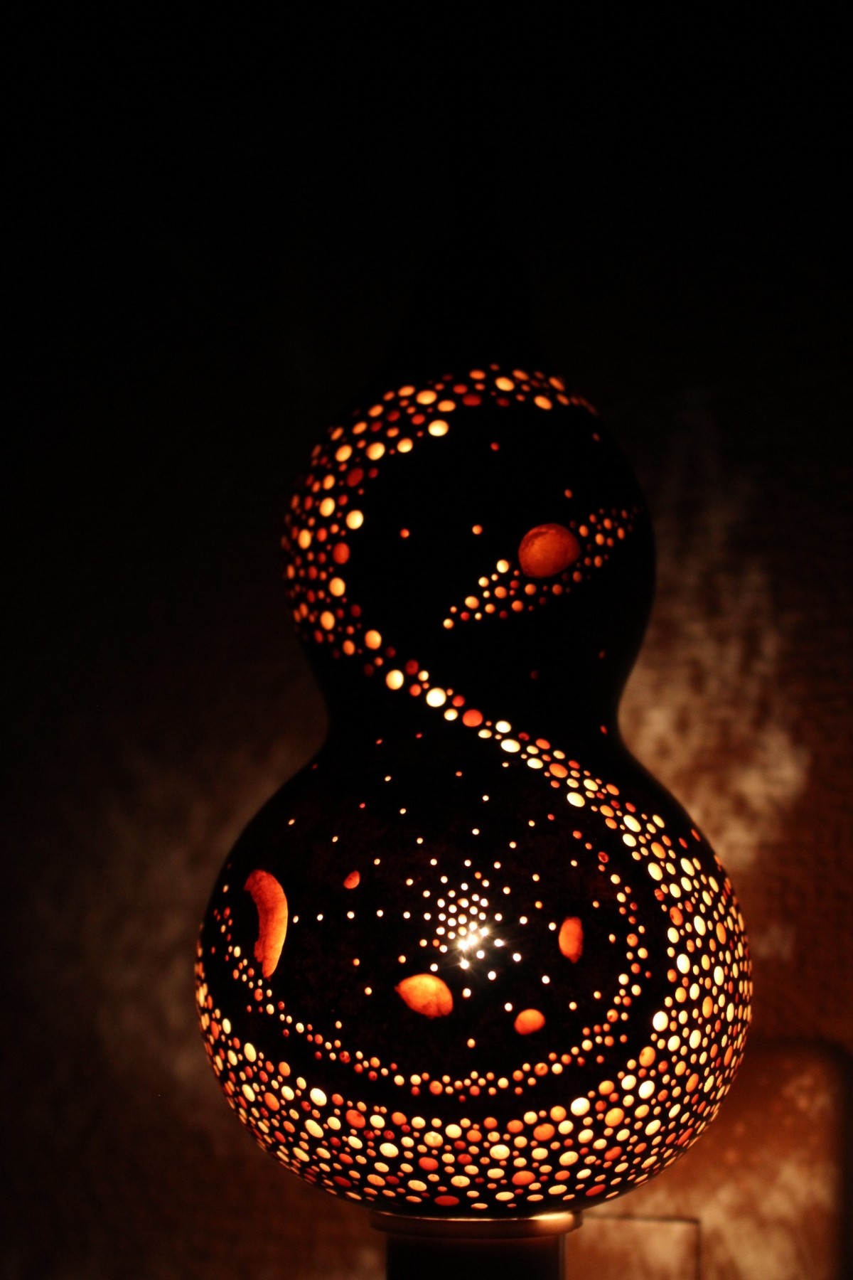 ひょうたんランプ 宇宙 フットライトー001 Iichi ハンドメイド クラフト作品 手仕事品の通販 ひょうたんランプ 宇宙 フットライトー001 Iichi ハンドメイド クラフト作品 手仕事品の通販