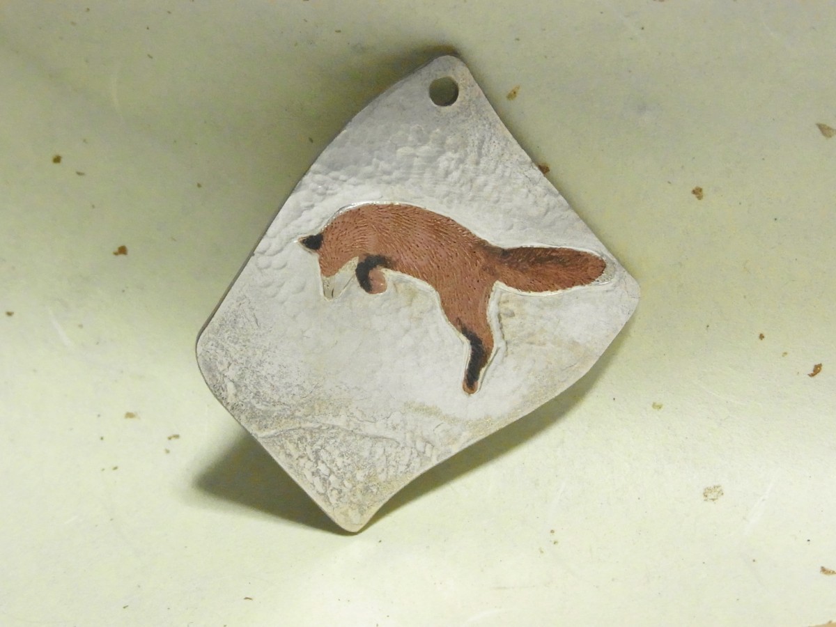 冬に狩りする狐 Iichi ハンドメイド クラフト作品 手仕事品の通販
