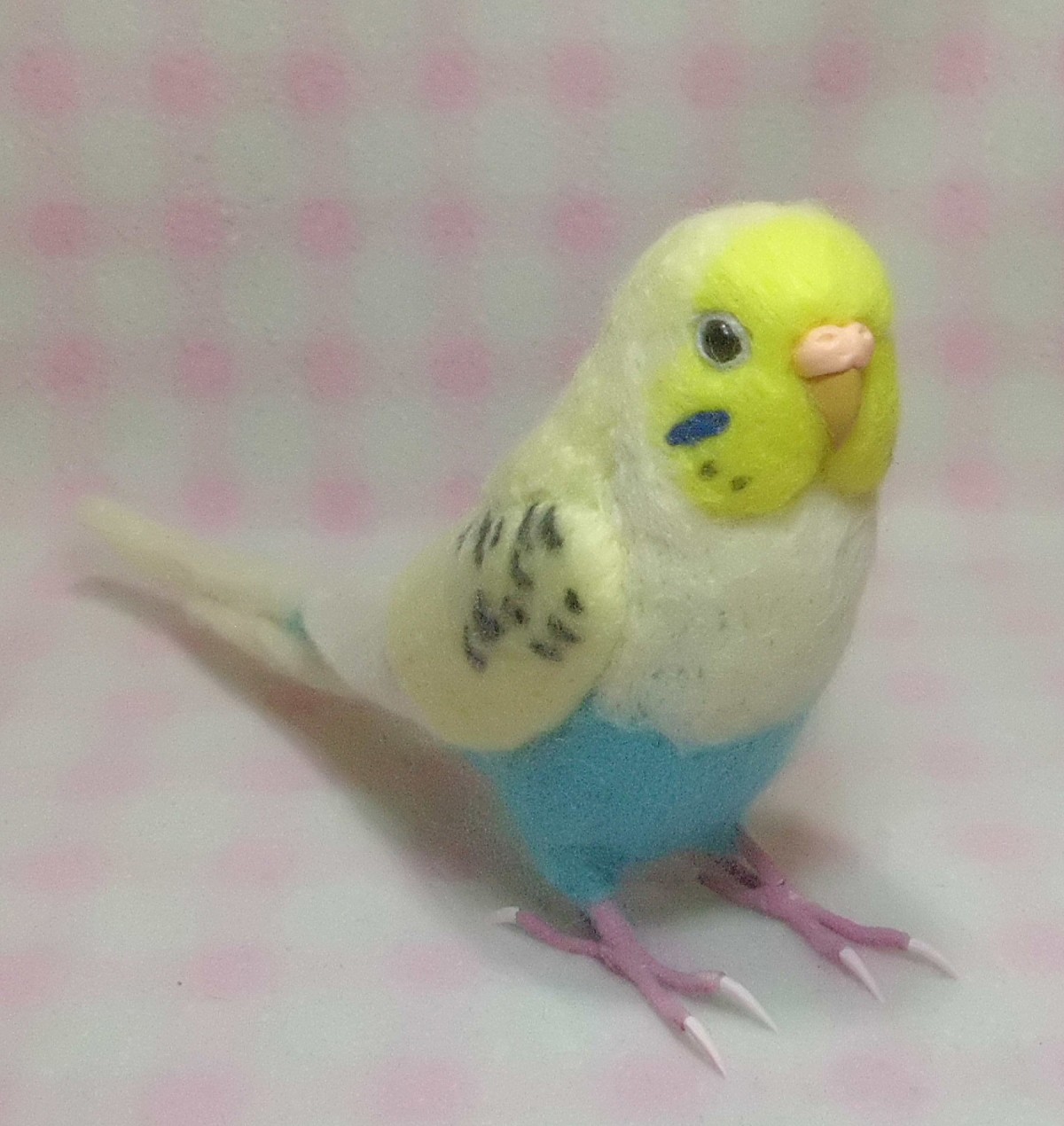 羊毛インコ ぬいぐるみ セキセイインコ ４色ハルクイン系 Iichi ハンドメイド クラフト作品 手仕事品の通販