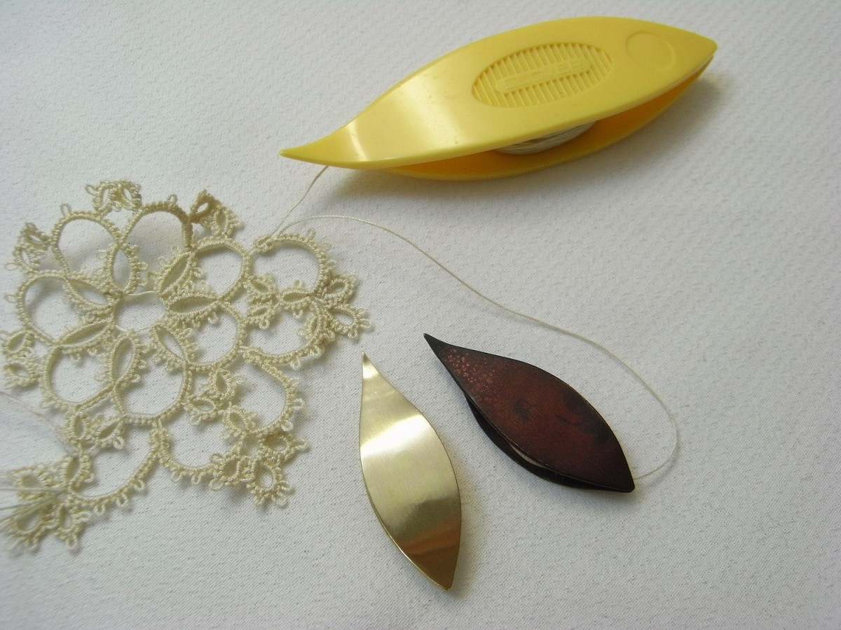 タティングレース用真鍮ミニチュアシャトル Iichi ハンドメイド クラフト作品 手仕事品の通販