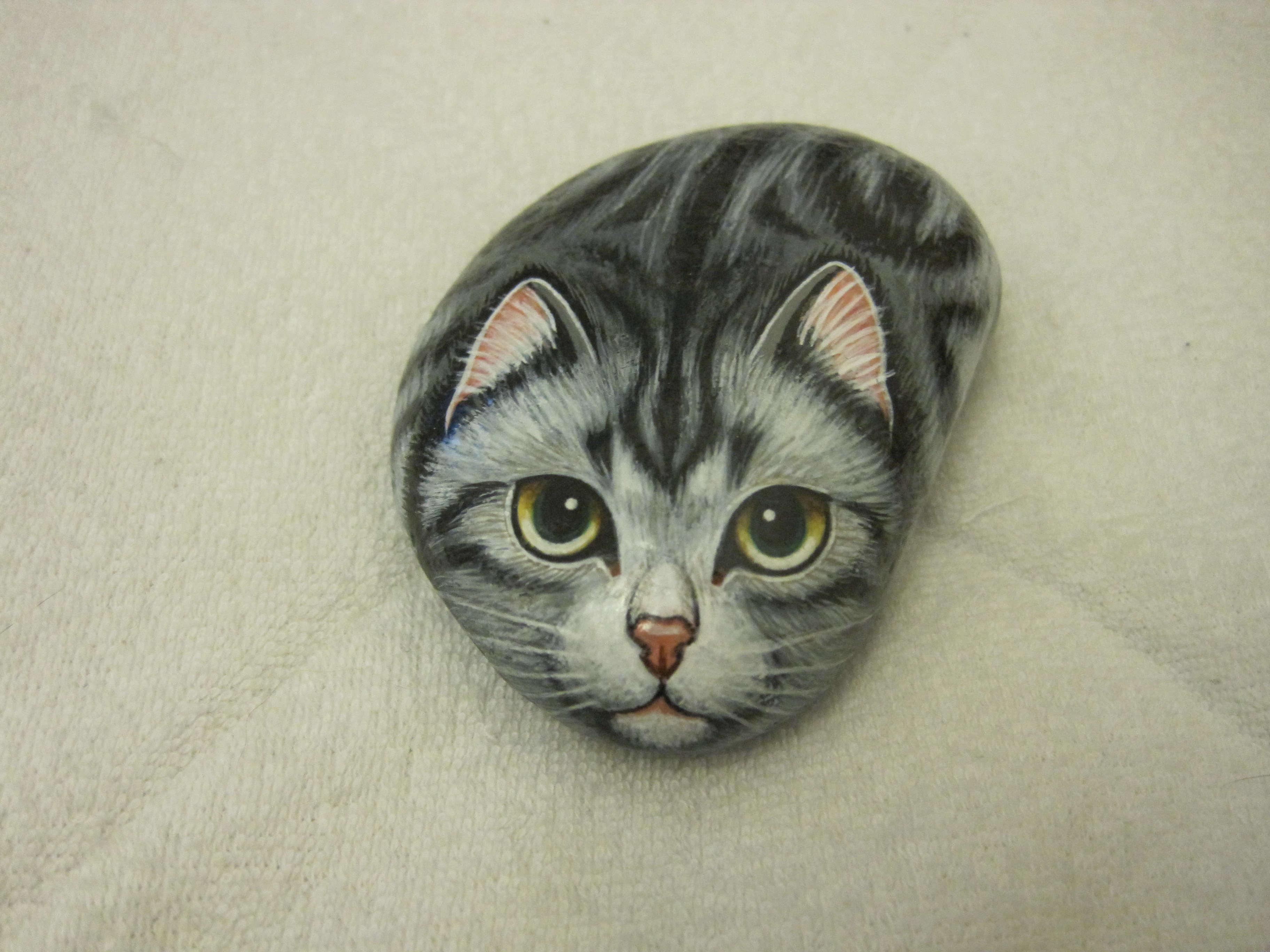 石猫 アメリカンショートヘア Iichi ハンドメイド クラフト作品 手仕事品の通販