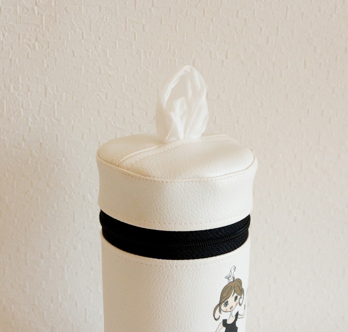 ウェットティッシュケース モデル風の女の子 Iichi ハンドメイド クラフト作品 手仕事品の通販