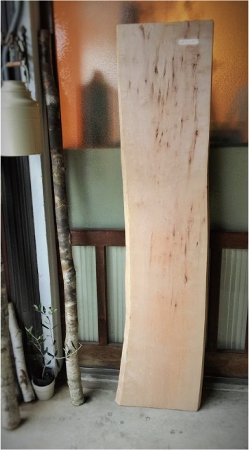 送料無料 飛騨の天然木 カエデ材 Diy 台や造作用など木材 板材 Yan 12 Iichi ハンドメイド クラフト作品 手仕事品の通販