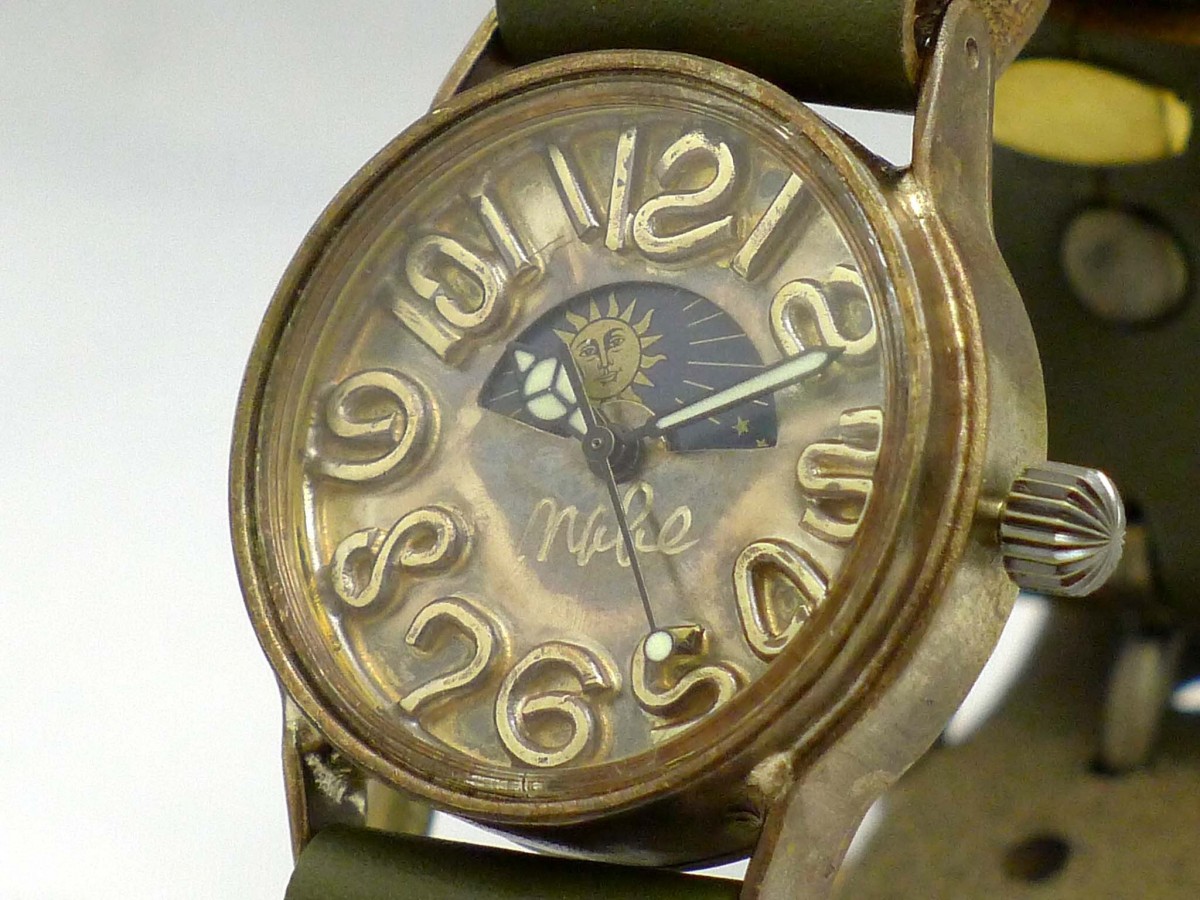 Sun Moon Men S Brass サン ムーン 358 Kh Iichi ハンドメイド クラフト作品 手仕事品の通販