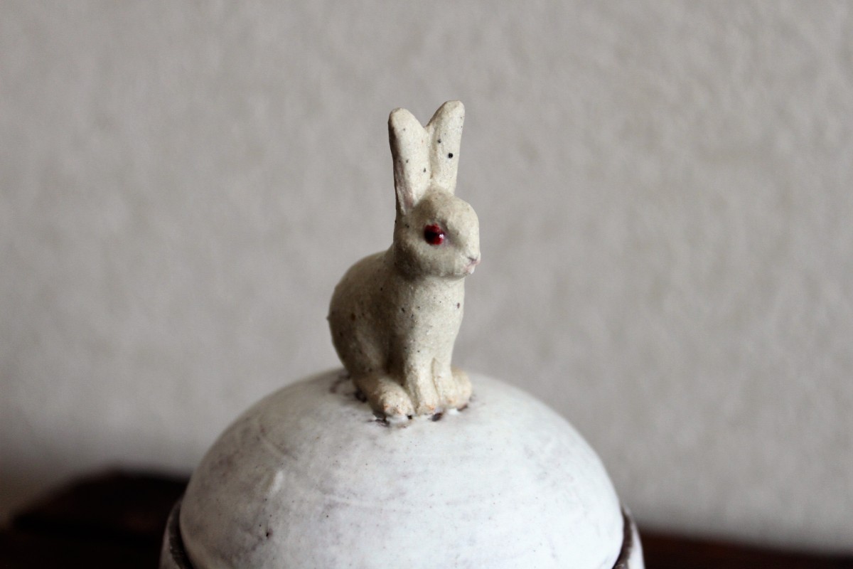 うさぎ 蓋物 | iichi ハンドメイド・クラフト作品・手仕事品の通販