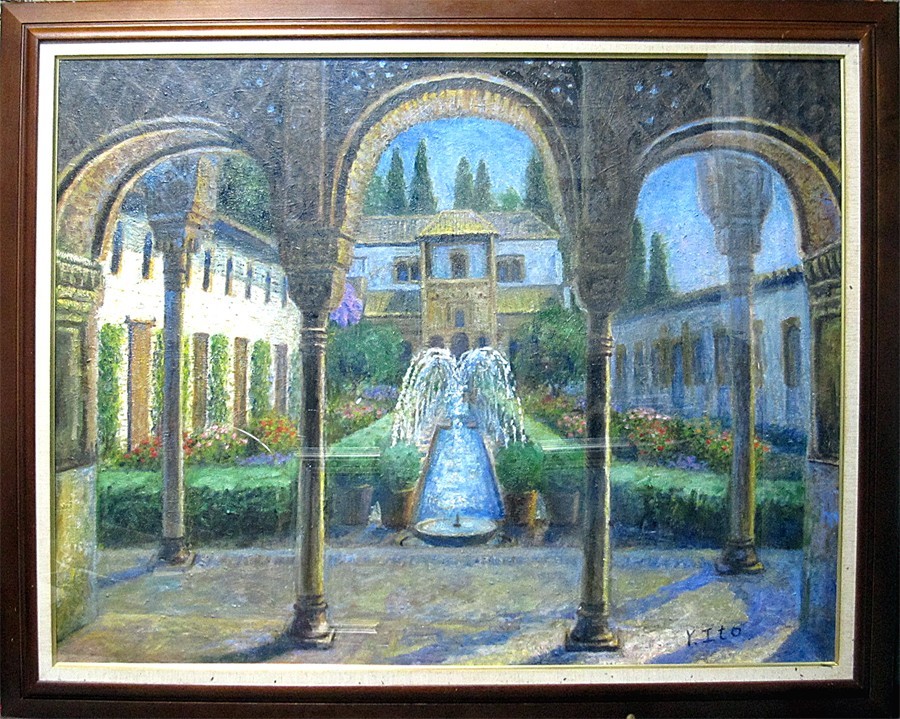 ヘネラリフェの庭園 アルハンブラ宮殿 スペイン Iichi ハンドメイド クラフト作品 手仕事品の通販