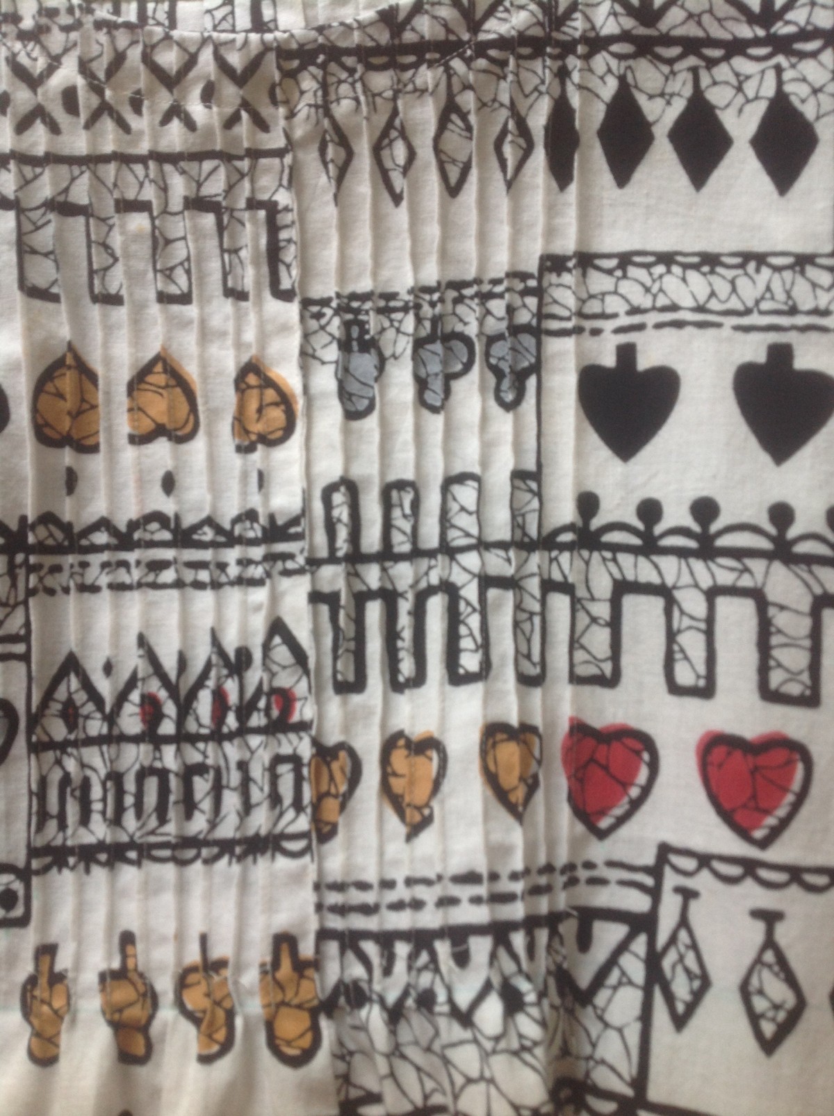 トランプ柄の浴衣地ワンピース Iichi ハンドメイド クラフト作品 手仕事品の通販