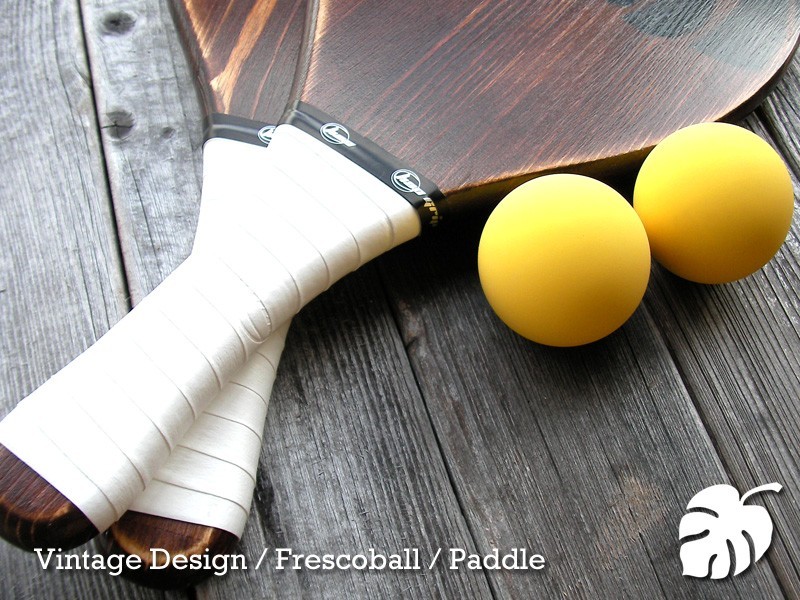 Frescoball Paddle / フレスコボール / ラケット+ ボール ペアセット | iichi ハンドメイド・クラフト作品・手仕事品の通販