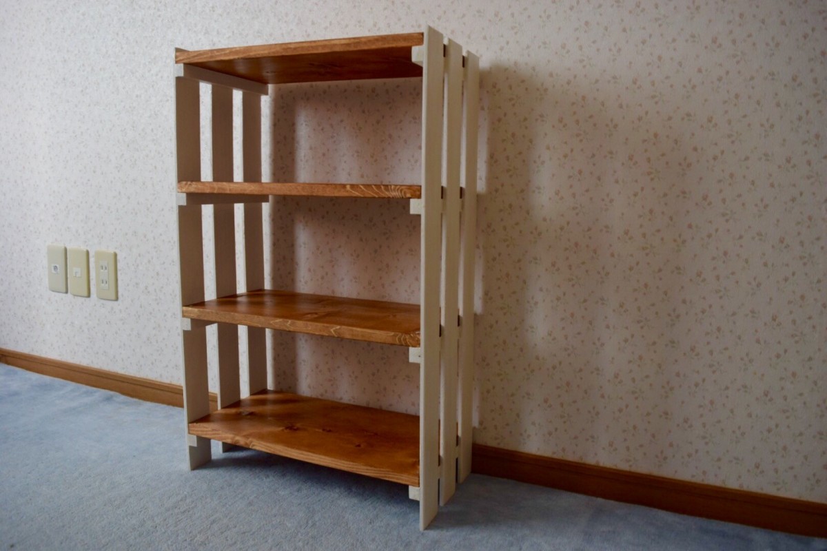 すのことspf材のシンプルラック Iichi ハンドメイド クラフト作品 手仕事品の通販