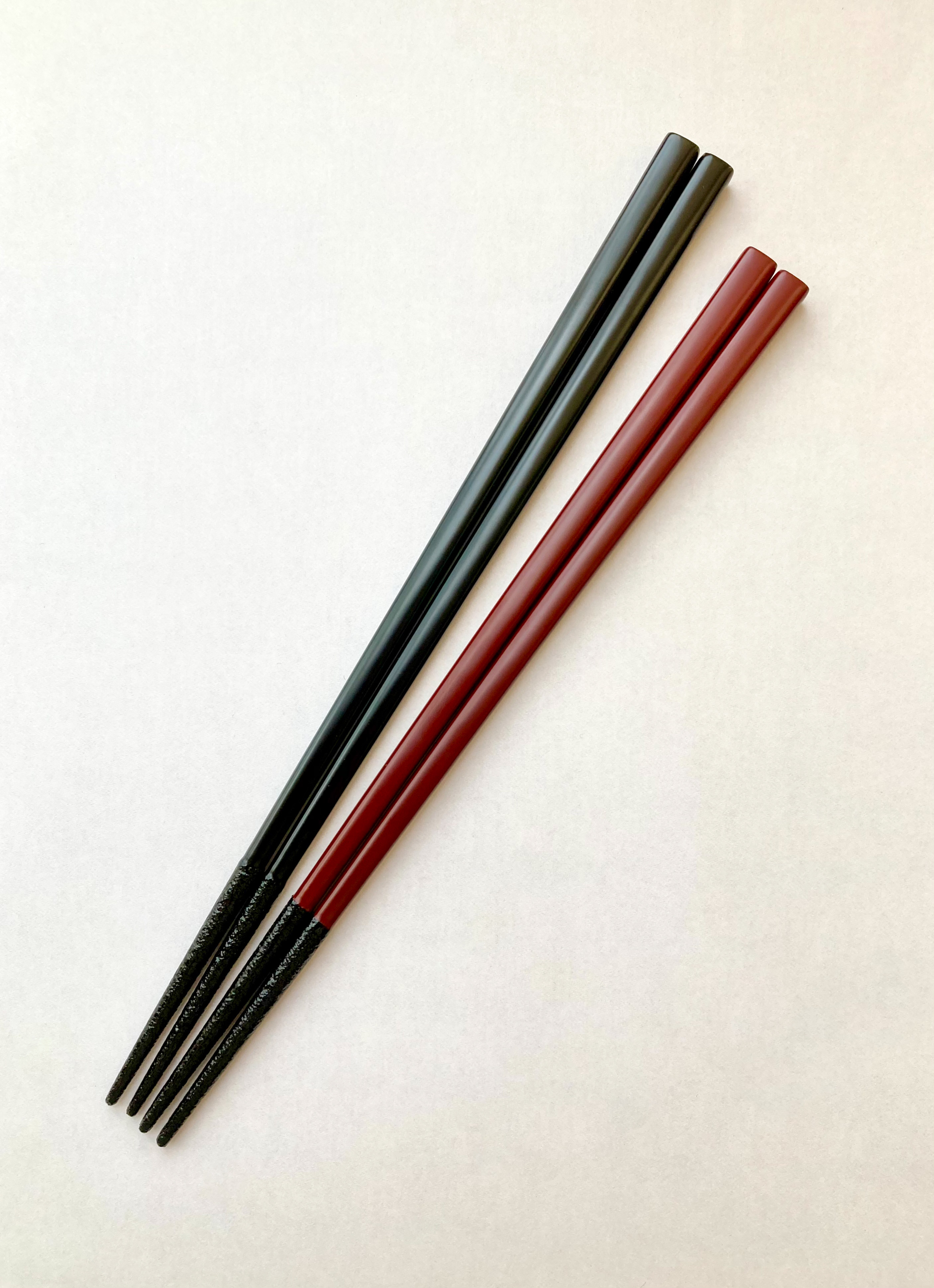 再販 漆の塗り箸 箸先すべりどめ 黒 乾漆粉 Iichi ハンドメイド クラフト作品 手仕事品の通販