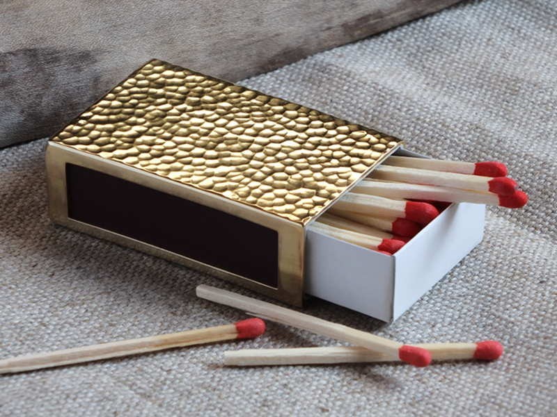 Matchboxcoverbstsuchi 真鍮製ツチメのマッチ箱ケース Iichi ハンドメイド クラフト作品 手仕事品の通販