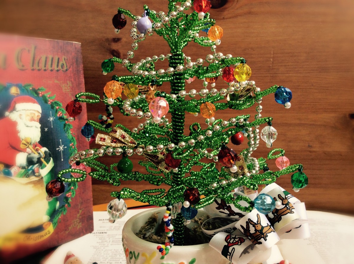 ビーズフラワーキット クリスマスツリー Iichi ハンドメイド クラフト作品 手仕事品の通販