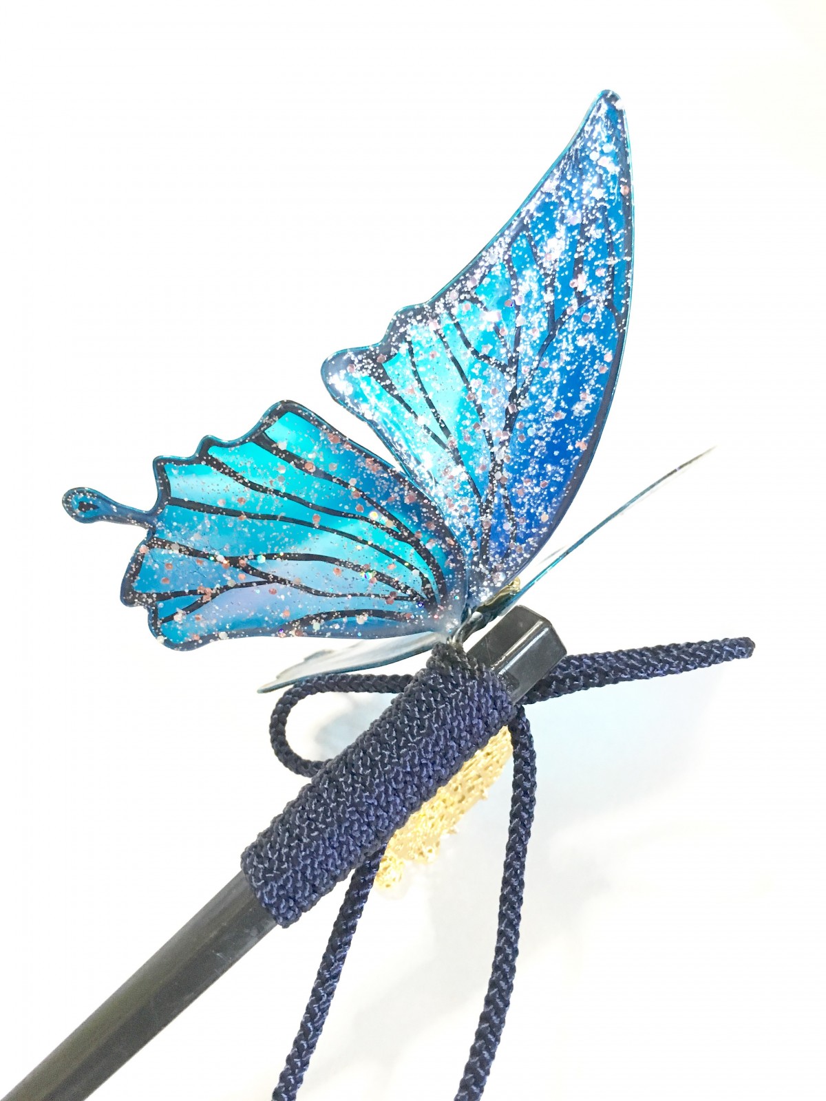 夢幻の蝶の和かんざし Iichi ハンドメイド クラフト作品 手仕事品の通販