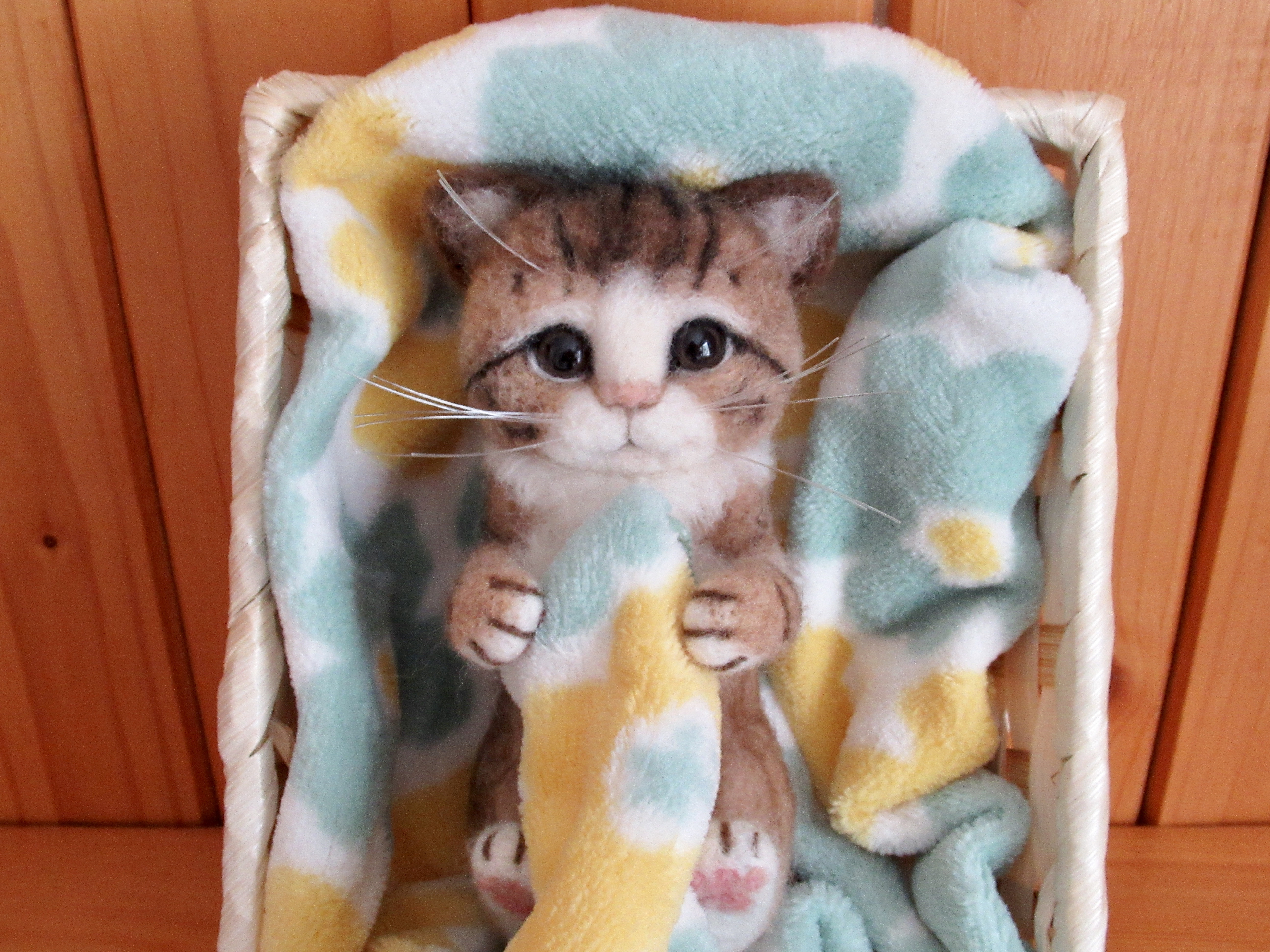 ほんのり癒しの子猫ちゃん Iichi ハンドメイド クラフト作品 手仕事品の通販