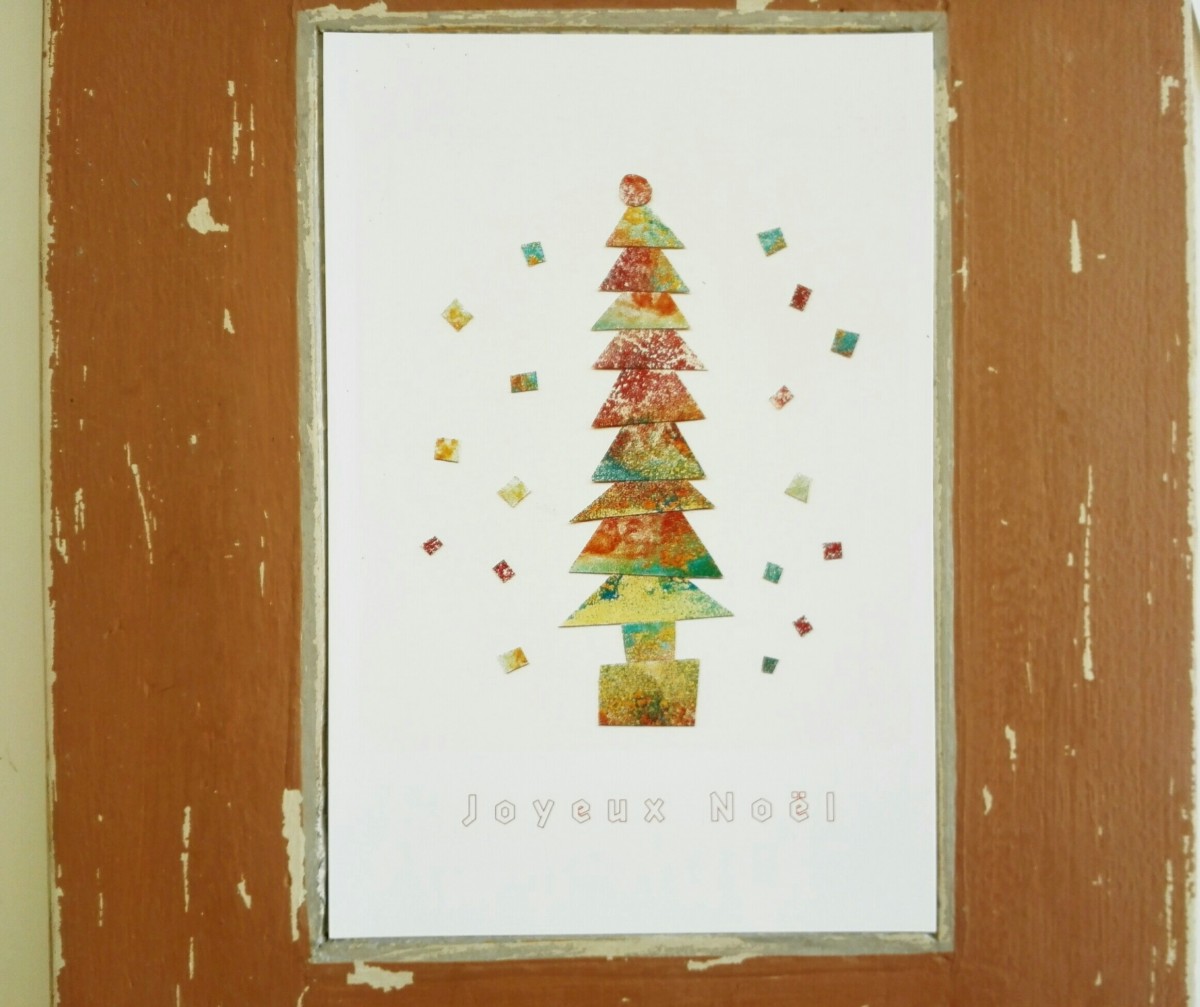 クリスマスポストカード Iichi ハンドメイド クラフト作品 手仕事品の通販