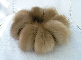 ハンドメイド♪優しいパステルミンクのスヌード　絶品ミンク　フルスキン　1点限り ハンドメイド♪優しいパステルミンクのスヌード 絶品ミンク