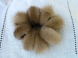 ハンドメイド♪優しいパステルミンクのスヌード　絶品ミンク　フルスキン　1点限り ハンドメイド♪優しいパステルミンクのスヌード 絶品ミンク