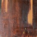原画・油彩「夕方の部屋の中」絵画・F6（32×41㎝）アート・キャンバス