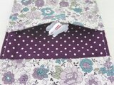 再4販*サニタリーポーチ*サニタリーケース*YUWAフラワー*秋色パープル*004