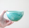 トルコ青釉の飯碗 ＊ ４