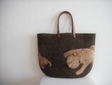 mokomokomoko様オーダー品 クマの親子バッグ