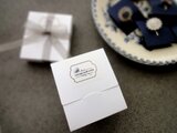 天然石のポニーフック ■ 円形フィリグリー ■ ブルーカイヤナイト
