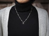 -Karensilver- mantel necklace