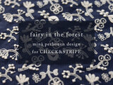 オーダー可＊ハンドメイド犬服ミナペルホネン×C&Sお花刺繍ネイビー・ピンクタンク オーダー可＊ハンドメイド犬服ミナペルホネン×C&Sお花刺繍