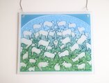 ARABIA / Helja ヘルヤ peace of the world ガラスの壁飾り 羊 No.5614