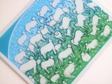 ARABIA / Helja ヘルヤ peace of the world ガラスの壁飾り 羊 No.5614