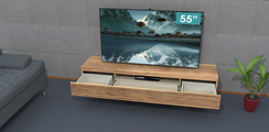 座机、TV台（ハンドメイド） ローマ_T44』手作りテレビ台・杉 無垢材・ w170 | iichi 日々の