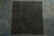 コーヒー染め大判布　平織帆布　92×102cm ＜G＞