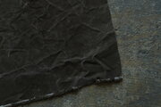 コーヒー染め大判布　平織帆布　92×102cm ＜G＞