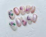 紫陽花の夢ネイルチップセット | iichi 日々の暮らしを心地よくする