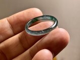 L19-04 上品 高氷種 宝石質 森緑 18.0号 グアテマラ産 A貨 本翡翠