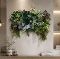 光触媒 人工観葉植物 ウォールグリーン フェイクグリーン 壁掛け5043