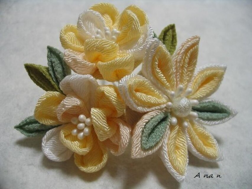 選べる 髪飾り/ブローチ