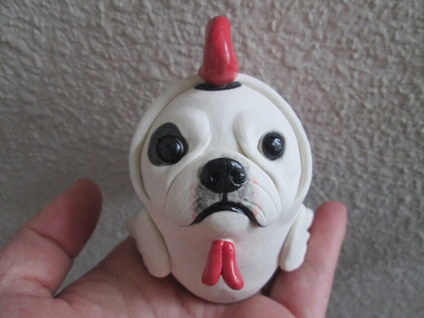 酉かぶりフレンチブルドッグ（パイド）