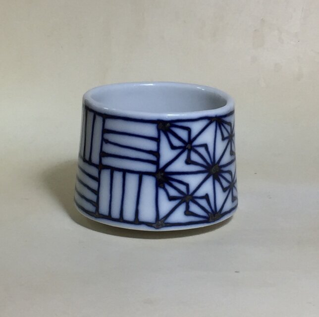 Z001 磁器染付酒杯(猪口、ぐい飲み)