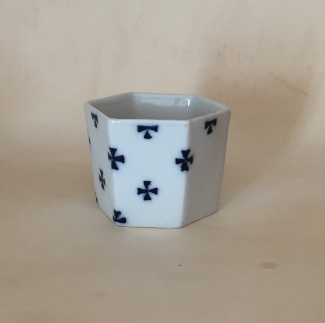 Z013 磁器染付酒杯(猪口、ぐい飲み)